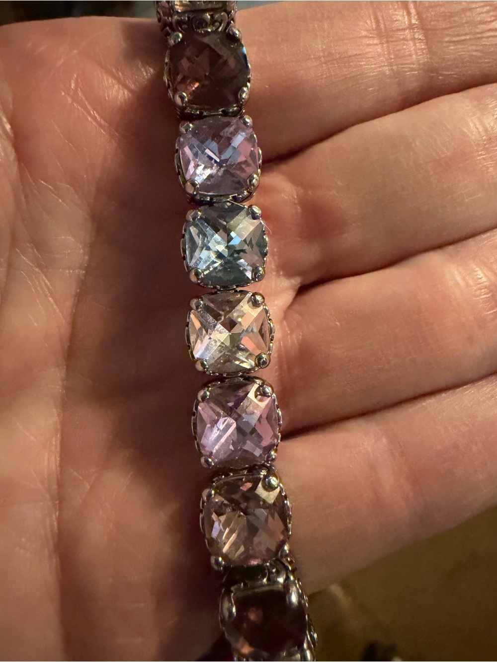 Park Lane Royalty baby signature Crystal Tennis Bracelet